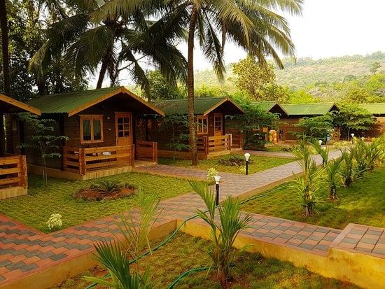 Resort construction Wooden cottages Modern villa bedrooms Minimal luxury interiors